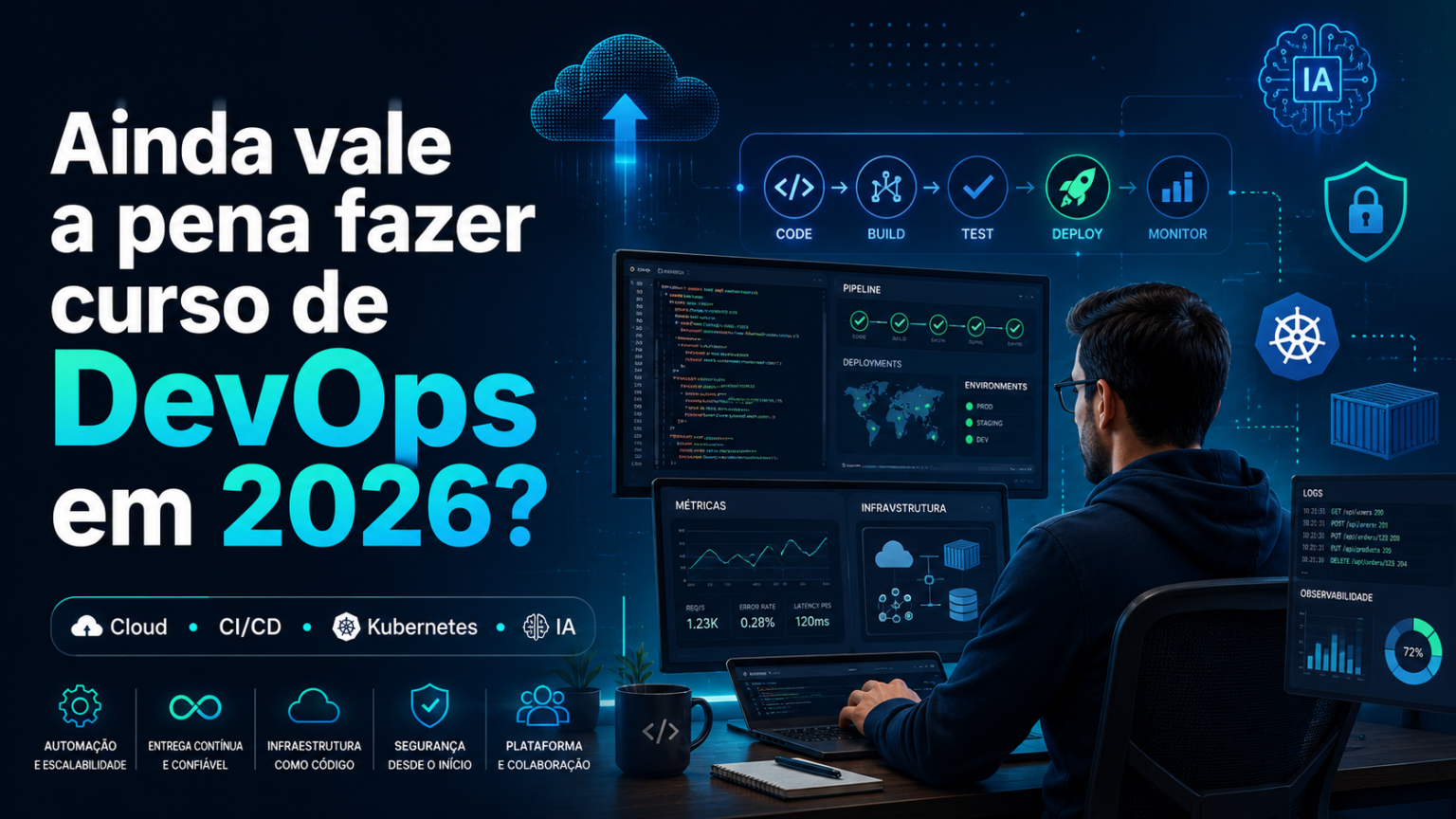 Curso de DevOps em 2026 ainda vale a pena? Guia honesto para decidir ...